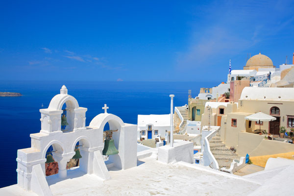 grece ile santorini